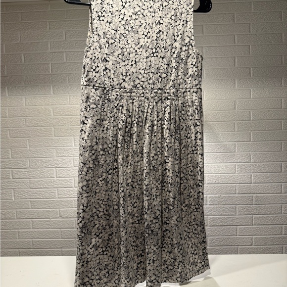 LOFT Silver and Gold Sequin Sleeveless Sundress - Picture 2 of 3